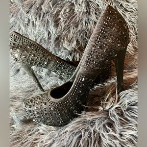 Bell Luna rhinestone heels